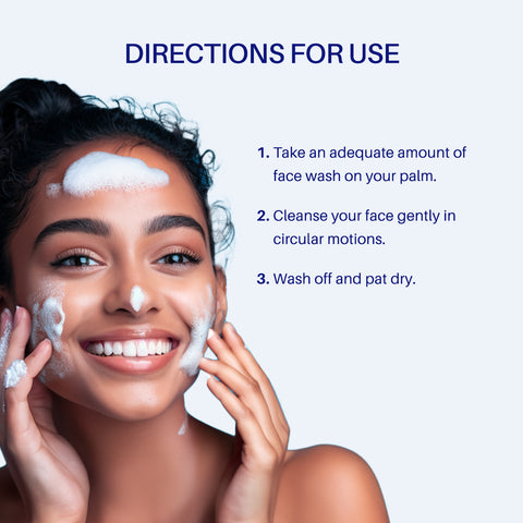 DERMDOC by Purplle 1% Glycolic Acid & 0.5% Salicylic Acid Gentle Foaming Face Wash (80 ml) | foaming face wash for oily acne-prone skin | AHA BHA glow face wash | glowing & fair skin