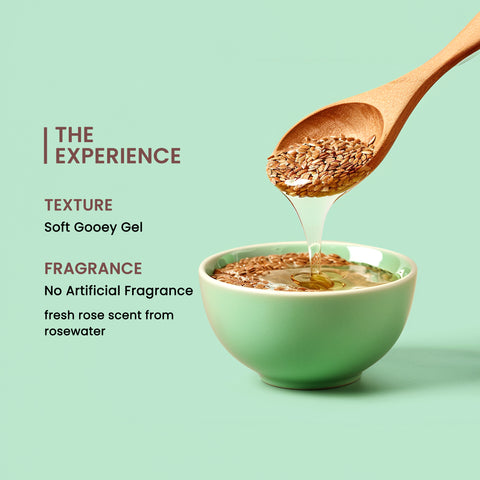 Alps Goodness Flaxseed Gel (300 ml) | For Hair & Skin | Frizz-Control | Smoothening | Moisture Rich | Soft Long Hair