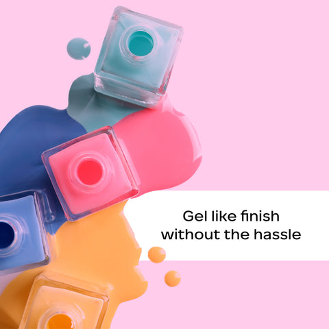 FACES CANADA Ultime Pro Splash Luxe Nail Enamel - Purple Punch (L51), 12ml | Glossy Finish | Quick Drying | Long Lasting | High Shine | Chip Defiant | Even-Finish | Vegan | Non-Toxic | Ethanol-Free