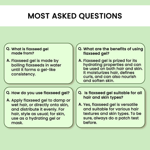 Alps Goodness Flaxseed Gel (300 ml) | For Hair & Skin | Frizz-Control | Smoothening | Moisture Rich | Soft Long Hair