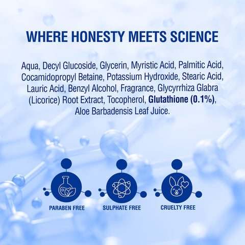 DERMDOC by Purplle 0.1% Glutathione Foaming Face Wash (100 ml)