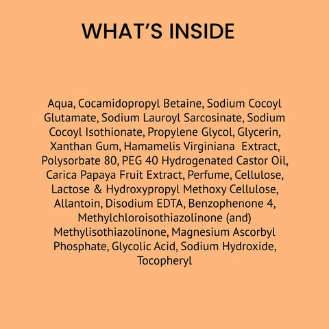 Alps Goodness Vitamin C Glow Face Wash for Normal to Oily Skin with Papaya & AHA (100 ml)