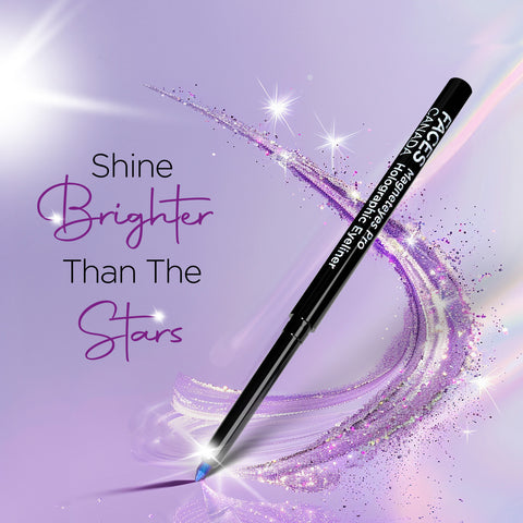 FACES CANADA Magneteyes Pro Holographic Eyeliner - Earthy Wonder 04, 0.25 gm | Multichrome / Duochrome Eyeliner | Metallic & Shimmer Finish | Longlasting | Waterproof & Smudgeproof