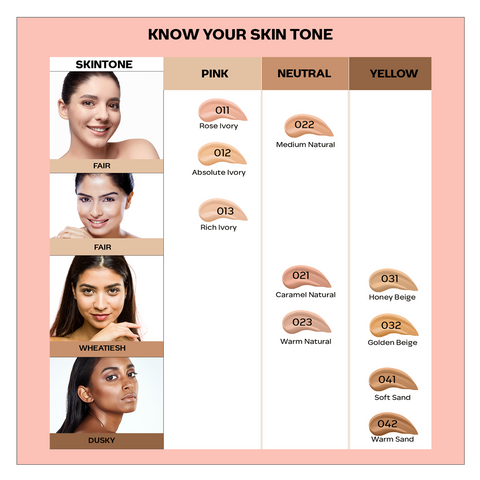 FACES CANADA All Day Hydra Matte Foundation - Mini | 3-in-1 Foundation + Moisturizer + SPF 30 | 24 HR Aloe Hydration & Vitamin C | 10HR Long Wear | Medium to High Buildable Coverage | Caramel Natural | 18 ml