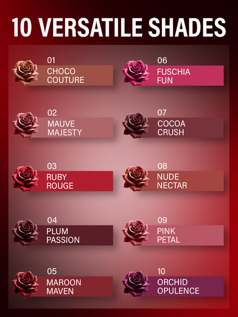 FACES CANADA Comfy Matte Wow Liquid Lipstick Mauve Majesty 02, (3.8 ml) | One Swipe Application | Highly Pigmented | Comfortable Wear | Glides Smoothly | Long Lasting | Transferproof