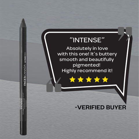 FACES CANADA Ultime Pro Longwear Eye Pencil - Solid Black 02, 1.2 gm
