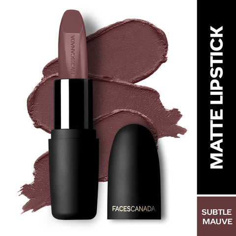 FACES CANADA Weightless Matte Lipstick - Subtle Mauve 10 4.5 gm