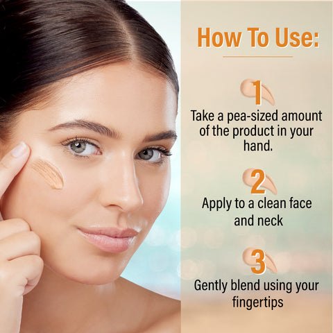 FACES CANADA Tinted Sunscreen, 30 gm | SPF 40 PA+++ | Protects From UVA, UVB & Blue-Light Rays | 1% Hyaluronic Acid & Vitamin C | Lightweight | No White Cast | No Alcohol | No Parabens