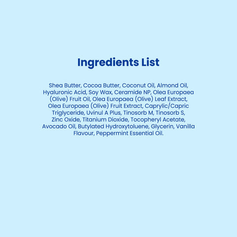 DermDoc 2% Niacinamide + 2% Vitamin E Vanilla Lip Defense Lip Balm SPF 50 PA+++ | Hydrates Repairs & Protects Dry Chapped Lips | UV Defense + 4 Hr Water Resistance | Deep Moisturization Coconut & Almond Oil - 4 gm