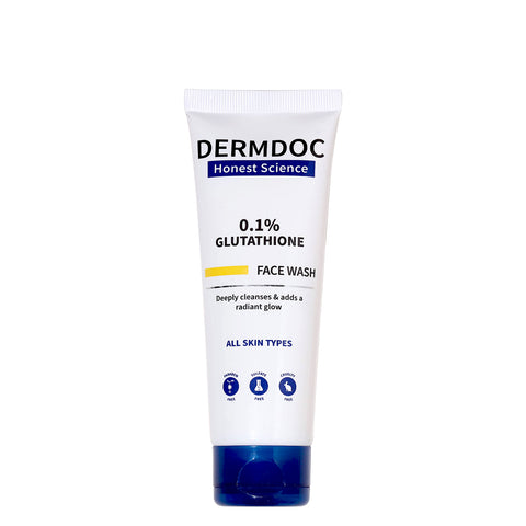 DERMDOC by Purplle 0.1% Glutathione Foaming Face Wash (100 ml)