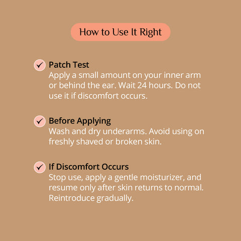 Carmesi Glow Revive Underarm Roll On Deodorant for Women 50ml