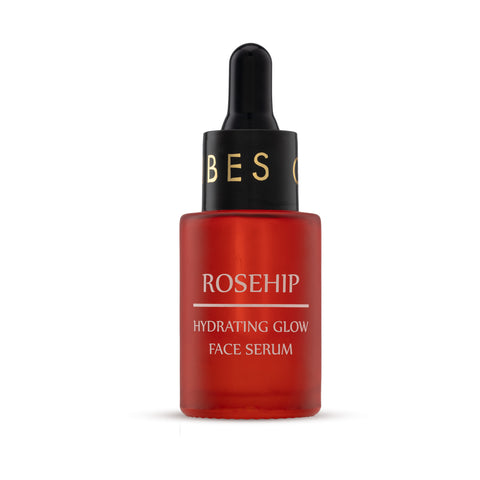 Good Vibes Rosehip Hydrating Glow Face Serum | Light, Non-Sticky, Brightening | With Vitamin E (30 ml)