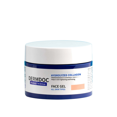 DERMDOC by Purplle Hydrolyzed Collagen Skin Tightening Face Gel (50 gm)