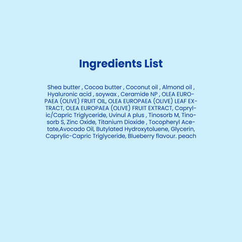 DermDoc 1% Hyaluronic Acid + 1% Ceramide Berry Tinted Lip Balm SPF 50 PA+++ 4 gm| Hydrates, Repairs & Protects Lips | UV Defense + 4 Hr Water Resistance | High Tint Coverage | Deep Moisturization | Sun Protection| Enriched with Shea Butter & Vitamin E