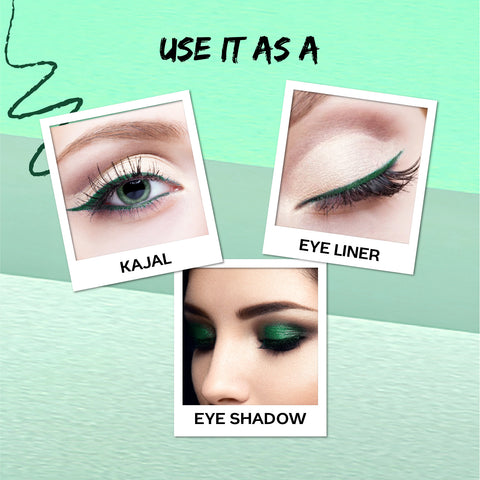 FACES CANADA Ultime Pro Longwear Eye Pencil - Forest Green, 1.2 gm