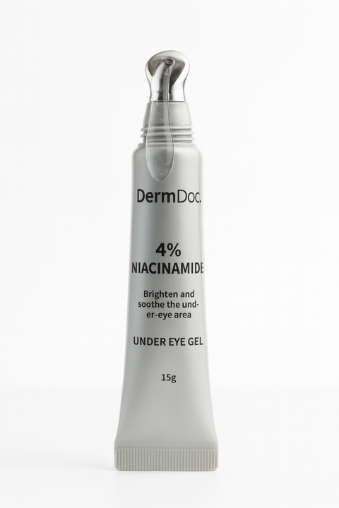 DermDoc Niaglow 4% Niacinamide Under Eye Gel - 15 gm