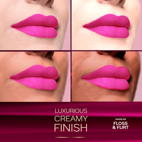 FACES CANADA Comfy Matte Crayon I Creamy Matte I Chamomile & Shea Butter I Alcohol-free I Floss & Flirt 09 2.8 gm