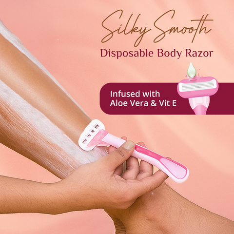 Carmesi Silk Care Body Razor (Pack of 1)