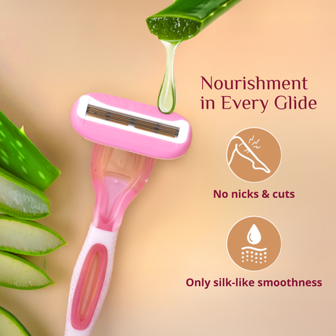 Carmesi Silk Care Body Razor (Pack of 1)