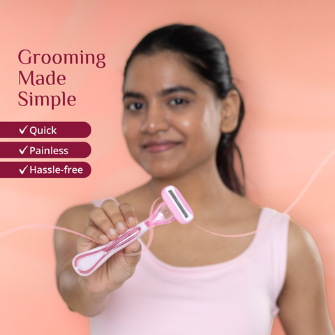 Carmesi Silk Care Body Razor (Pack of 1)