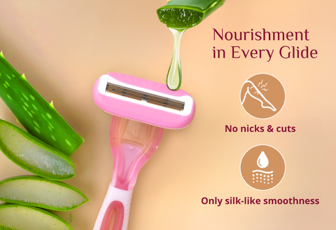 Carmesi Silk Care Body Razors (Pack of 3)