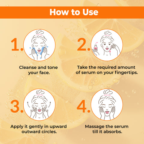 Good Vibes Anti-Blemish Glow Vitamin C Face Serum | Free 50% Product Extra | Brightens skin, Light, Non- Sticky |15 ml