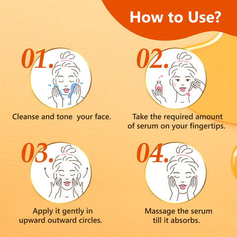 Good Vibes Vitamin C & B3 Skin Glow Face Serum | Free 50% Product Extra| With Orange | Easy Absorption | No Parabens, No Silicones, No Sulphates, No Animal Testing (15 ml)