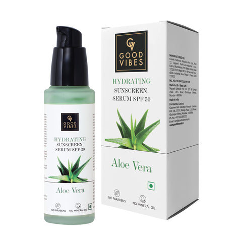 Good Vibes Aloe Vera Hydrating Sunscreen Serum SPF30 (45 ml)