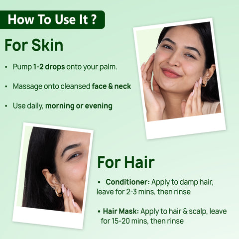 Good Vibes Aloe Mucilage Hydrating Serum | 48-Hour Deep Hydration | Soft & Moisturized Skin | Natural Mucin Alternative for Healthy Skin | Reduces Signs of Aging | Perfect for Skin & Hair | 50 ml