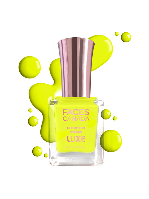 FACES CANADA Ultime Pro Splash Luxe Nail Enamel - Loud & Proud (L55), 12ml | Glossy Finish | Quick Drying | Long Lasting | High Shine | Chip Defiant | Even-Finish | Vegan | Non-Toxic | Ethanol-Free