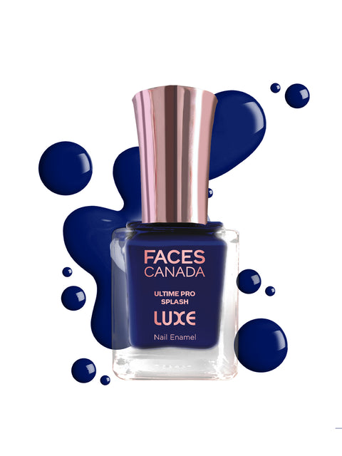 FACES CANADA Ultime Pro Splash Luxe Nail Enamel - Night Out (L35), 12ml | Glossy Finish | Quick Drying | Long Lasting | High Shine | Chip Defiant | Even-Finish | Vegan | Non-Toxic | Ethanol-Free