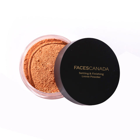 FACES CANADA Setting and Finishing Loose Powder, 10 gm | Sheer Coverage & Naturally Radiant Finish | Non- Drying & Lightweight | Evens Out Skin Tone | Soft Focus Effect | Blurs Imperfections