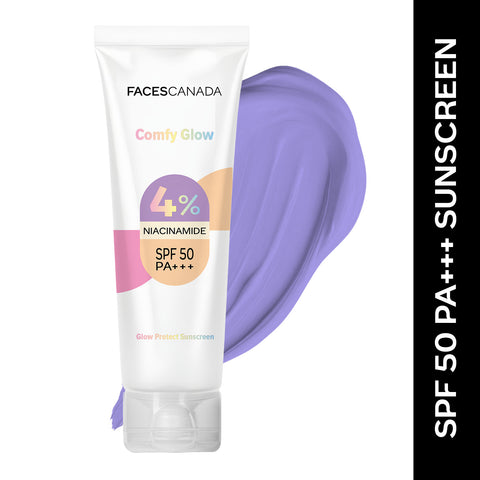 FACES CANADA Comfy Glow 4% Niacinamide Sunscreen - 30 ml