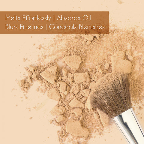 FACES CANADA Banana Compact Powder 9 gm | 8HR Oil Control Complexion Enhancer | Smooth Matte HD Finish | Lightweight Translucent Powder Sets Makeup | Blurs & Conceals | Radiant Flawless Skin | Vitamin C