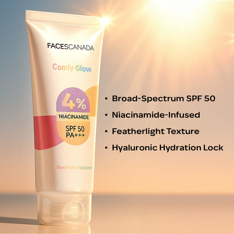 FACES CANADA Comfy Glow 4% Niacinamide Sunscreen - 30 ml