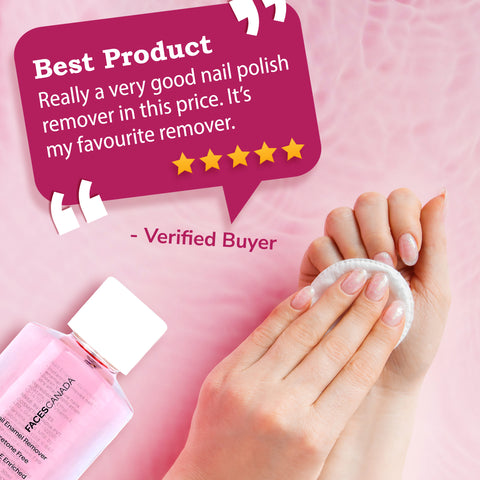 FACES CANADA Nail Enamel Remover - Transparent 01 | 30 ml