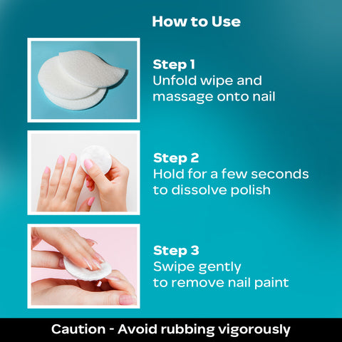 FACES CANADA Swipe & Shine Nail Polish Remover Wipes - Lemon 30 pc