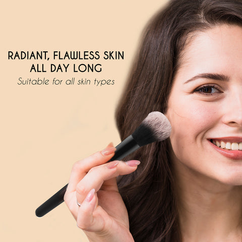 FACES CANADA Banana Compact Powder 9 gm | 8HR Oil Control Complexion Enhancer | Smooth Matte HD Finish | Lightweight Translucent Powder Sets Makeup | Blurs & Conceals | Radiant Flawless Skin | Vitamin C