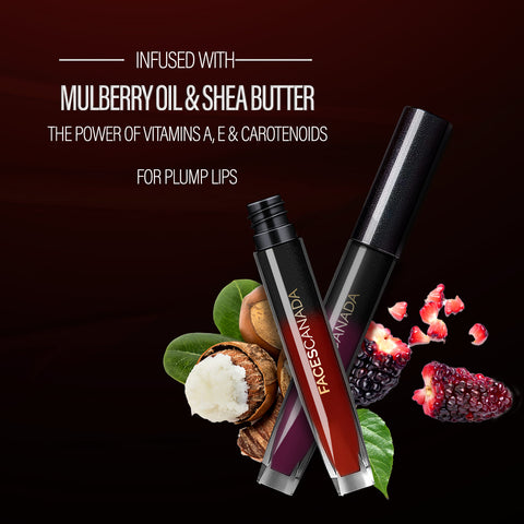 FACES CANADA Comfy Silk Liquid Lipstick - Spontaneous Plum, 3 ml | Satin Matte HD Finish | Luxe Comfort | Longlasting | No Dryness | Smooth Texture | Mulberry Oil & Shea Butter For Plump Hydrated Lips