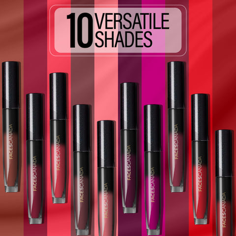 FACES CANADA Comfy Silk Liquid Lipstick - Thriver Pink 02, 3 ml | Satin Matte HD Finish | Luxe Comfort | Longlasting | No Dryness | Smooth Texture | Mulberry Oil & Shea Butter For Plump Hydrated Lips