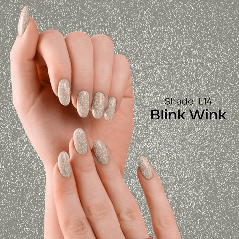 FACES CANADA Ultime Pro Splash Luxe Nail Enamel - Blink Wink (L14), 12ml | Glossy Finish | Quick Drying | Long Lasting | High Shine | Chip Defiant | Even-Finish | Vegan | Non-Toxic | Ethanol-Free