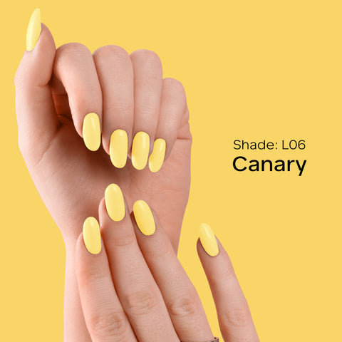 FACES CANADA Ultime Pro Splash Luxe Nail Enamel - Canary (L06), 12ml | Glossy Finish | Quick Drying | Long Lasting | High Shine | Chip Defiant | Even-Finish | Vegan | Non-Toxic | Ethanol-Free