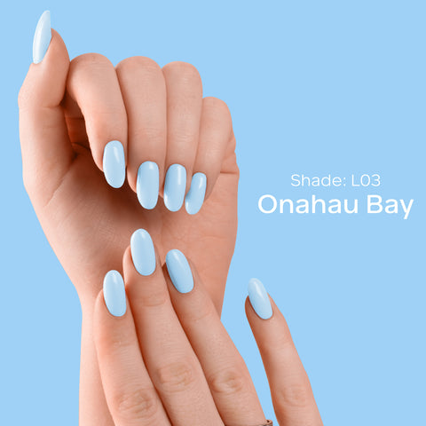 FACES CANADA Ultime Pro Splash Luxe Nail Enamel - Onahau Bay (L03), 12ml | Glossy Finish | Quick Drying | Long Lasting | High Shine | Chip Defiant | Even-Finish | Vegan | Non-Toxic | Ethanol-Free