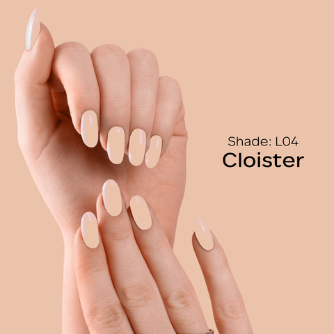 FACES CANADA Ultime Pro Splash Luxe Nail Enamel - Cloister (L04), 12ml | Glossy Finish | Quick Drying | Long Lasting | High Shine | Chip Defiant | Even-Finish | Vegan | Non-Toxic | Ethanol-Free