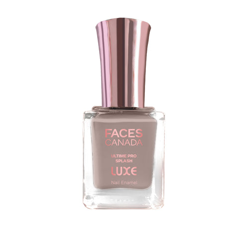 FACES CANADA Ultime Pro Splash Luxe Nail Enamel - Peaches & Cream (L10), 12ml | Glossy Finish | Quick Drying | Long Lasting | High Shine | Chip Defiant | Even-Finish | Vegan | Non-Toxic | Ethanol-Free