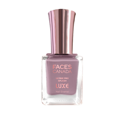 FACES CANADA Ultime Pro Splash Luxe Nail Enamel - Heliotrope (L13), 12ml | Glossy Finish | Quick Drying | Long Lasting | High Shine | Chip Defiant | Even-Finish | Vegan | Non-Toxic | Ethanol-Free
