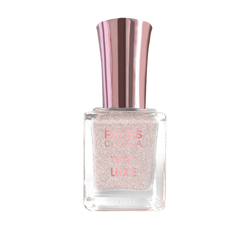 FACES CANADA Ultime Pro Splash Luxe Nail Enamel - Rose Gold (L19), 12ml | Glossy Finish | Quick Drying | Long Lasting | High Shine | Chip Defiant | Even-Finish | Vegan | Non-Toxic | Ethanol-Free