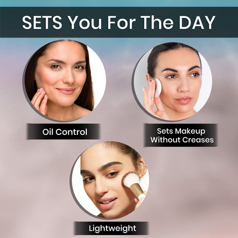 NY Bae Translucent Loose Powder (5.8 gm) | White | Matte Finish | Almond, Jojoba & Sunflower Oils | Makeup Setting Powder | Long Lasting