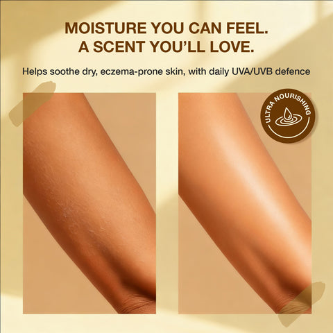 Good Vibes Nourishing Glow Body Lotion with 100× Washed Ghee | 48H Deep Hydration| Intense Hydration | Non-Greasy Moisture | Repairs Dry & Rough Skin | With Vitamin E | Soothes & Softens Skin | Daily Body Care- 200 ml