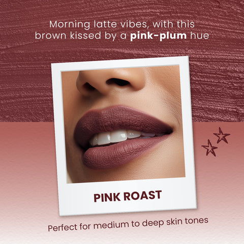 NY Bae Velvet Mousse Lipstick – Pink Roast 11 (6.5 ml) | Velvet Matte Finish | Long-Lasting | Transferproof & Smudgeproof | Ultra Light & Smooth Texture | High Color Payoff